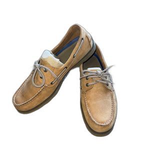 Men's Sperry Leather Boat Shoe Size 10 | Tan |